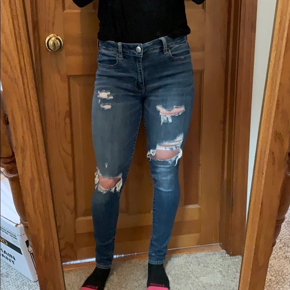 American eagle high rise jeggings